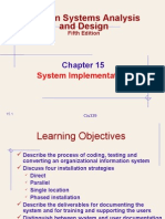 Chapter 15 - System Implementation