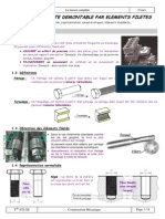 Cours - La Liaison Complete Demontable Par Elements Filetes