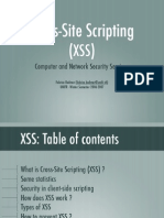 Cross-Site Scripting: Computer and Network Security Seminar