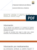 Intervenciones de Enfermería INTOXICACION