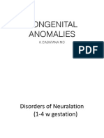 Embryologic Defects