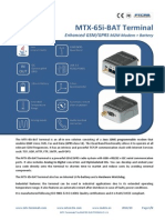 MTX 65i BAT Datasheet