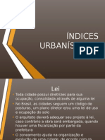 Índices Urbanísticos