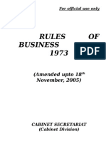 Rules of Business GOP