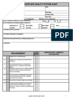 SupplierAudit Formate