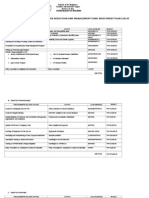 Municipal Disaster Risk Reduction and Management Fund Investment Plan