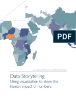 Data Storytelling: Using Visualization To Share The Human Impact of Numbers