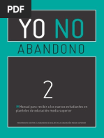 Yo No Abandono 2 - Recepción de Nuevos Estudiantes