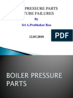 Boiler Pressure Parts & Tube Failure