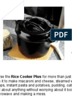 Pampered Chef Rice Cooker Plus Recipes