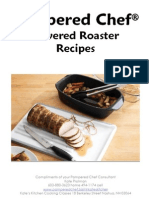 Pampered Chef Covered Roaster Recipe Book
