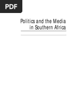 Media and Politics in Southern Africa 1999 - KAS