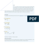 Relative Equilibrium of Liquids