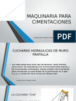 Maquinaria para Cimetacines