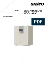 Sanyo Mco 38aic Instructions