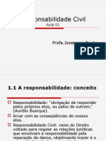 Responsabilidade Civil. Aula 01