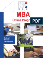 Mba Online Sbs