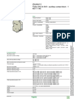 TeSys GV2 RETURN TeSys GV3 GVAN11 PDF