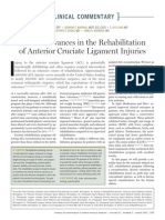 Recent Advances in The Rehabilitation LCA