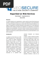 Seguridad en Web Services - PD