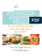 Favorite Freezer-Friendly Meals Book