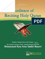 Excellence of Reciting The Holy Quran