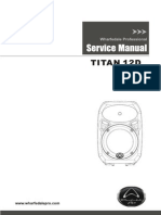 Wharfdale Pro Titan-12D Active Speaker Service Manual PDF