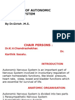 Disorders of Autonomic Nervous System: Chair Persons