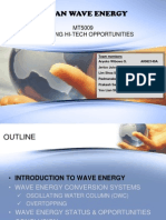 Ocean Wave Energy: MT5009 Analyzing Hi-Tech Opportunities