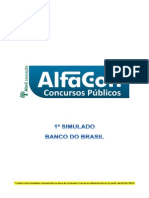 Simulado Banco Brasil Alfacon