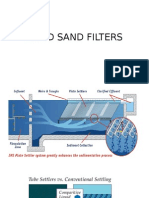 Rapid Sand Filter and Tube Settlers