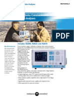 Motorola R-2600D Communications System Analyzer PDF