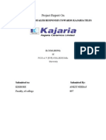 Ankit Project- customer Kajaria Ceramics ltd. was incorporated in 1985 and was promoted by Kajaria Exports ltd. And its associates. The plant   was set up for manufacturing Ceramic Glazed floor and wall tiles in technical collaboration with M/s Todagres of Spain and imported major equipments from Sacmi Imola and Omis due of Italy.