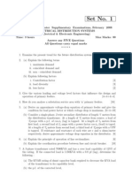 rr410207 Electrical Distribution Systems