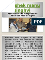 Abhishek Manu Singhvi