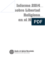 AIN Informe Libertad Religiosa 2014