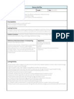 Unit Plan - Science