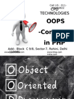 OOPS Concepts in PHP