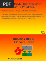 About 14th April-Fire Day - Bombay Dock Fire