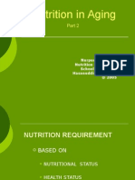 Nutritional Needs Npa Aging