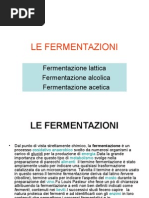 Le Fermentazioni