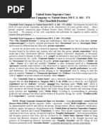 United States Supreme Court Clearfield Trust Company vs. United States 318 U. S. 363 - 371 "The Clearfield Doctrine"