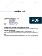 BSC6900 UMTS V900R012C01SPC200 Inventory Information List