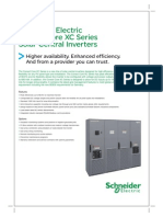 Schneider Solar Inverter XC Series April 2012 - V2