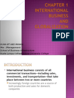 CHP 1 Intro To International Business