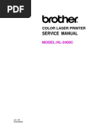 HL-2400C User, Parts, and Service Manual