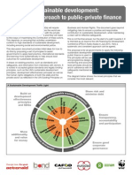 Delivering Sustainable Development: A Principled Approach To Public-Private Finance