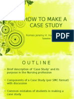 How To Make A Case Study