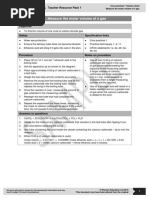 A Level Chemistry Core Practical Sample Teacher Worksheet Acc