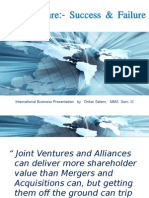 Joint Ventures - Key Success Factors